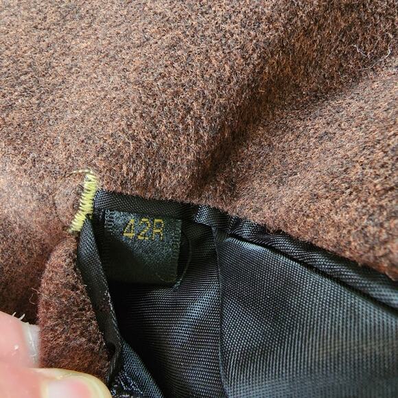 F.R. Tripler & Co. Blazer Suit Jacket Brown Size 42 Regular - Picture 11 of 11